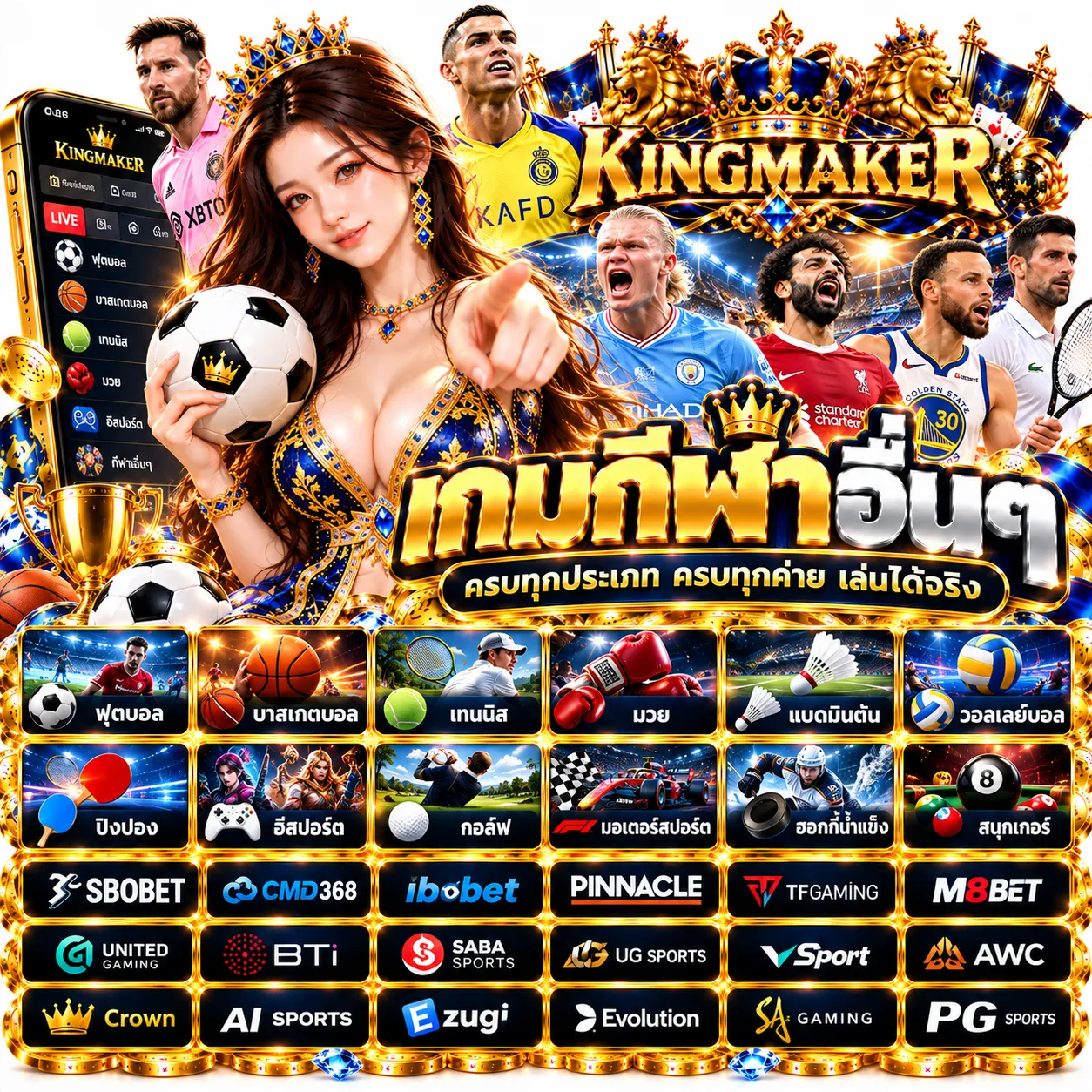 KINGMAKER - แทงบอล